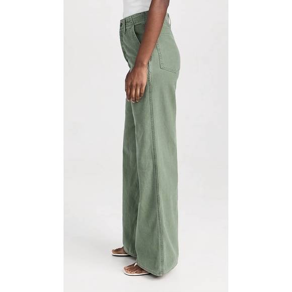 NEW MOTHER women's major sneak roller jeans in roger that - Picture 2 of 5